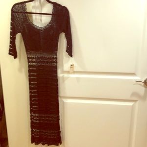 ABS BLACK LACE DRESS